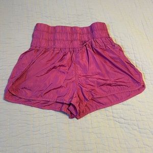 pink free people shorts- size:L